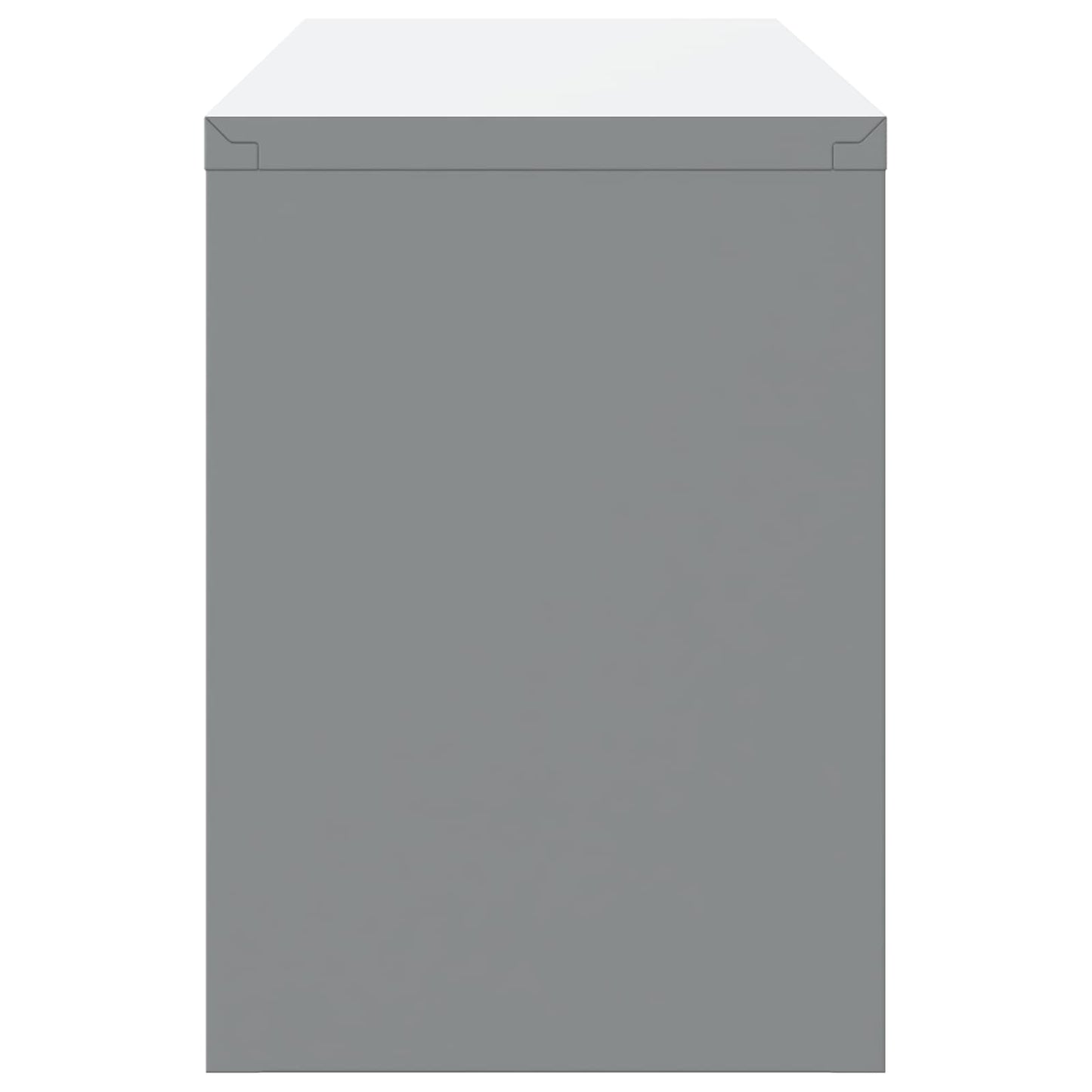 Werk kast met lade 10 pcs Zwart Engineered hout en staal is nu te koop bij PeponiXL, paradijselijk wonen!