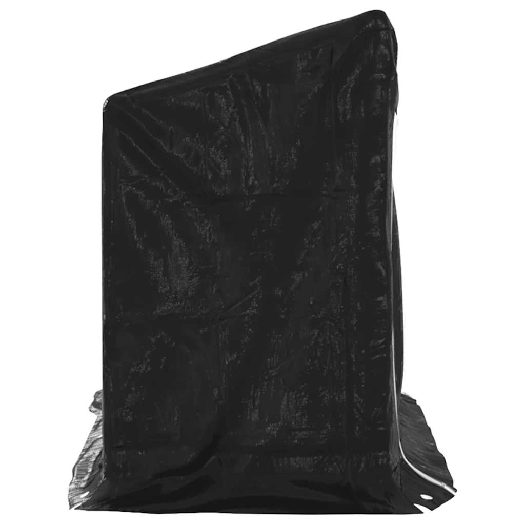 Haardhoutrek met regenhoes 200,5x60,5x110,5 cm staal is nu te koop bij PeponiXL, paradijselijk wonen!