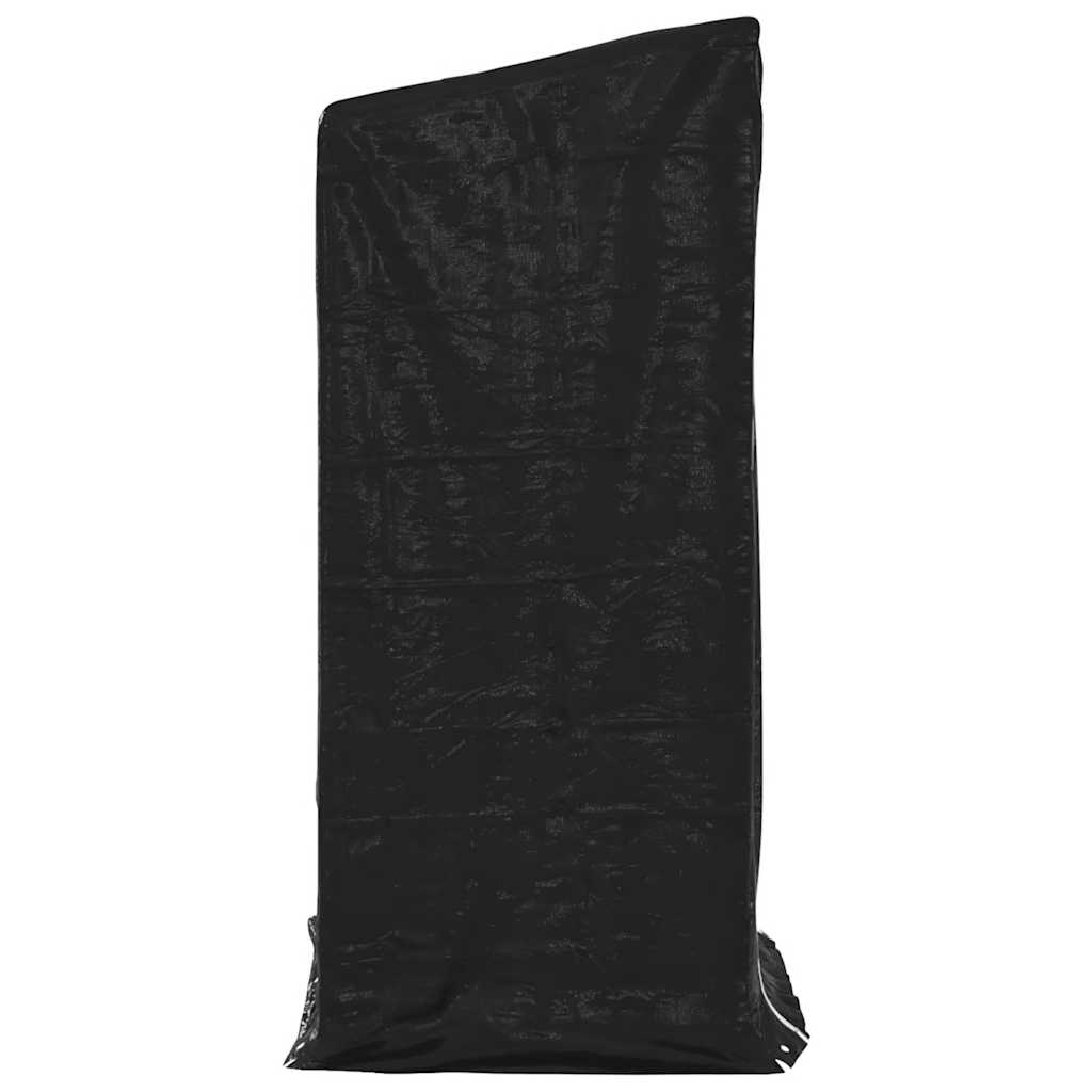 Haardhoutrek met regenhoes 100x80x200 cm gegalvaniseerd staal is nu te koop bij PeponiXL, paradijselijk wonen!