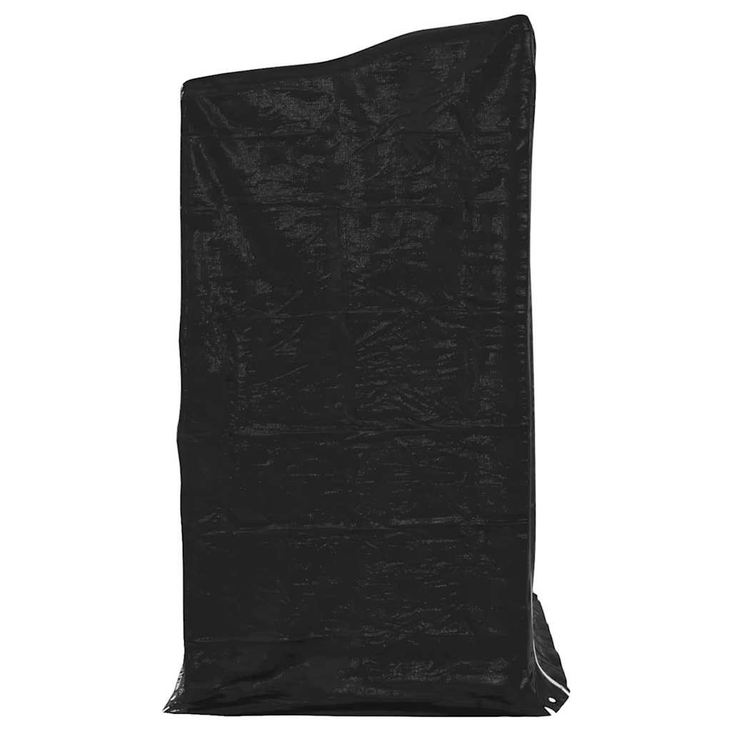 Haardhoutrek met regenhoes 150x100x200 cm gegalvaniseerd staal is nu te koop bij PeponiXL, paradijselijk wonen!