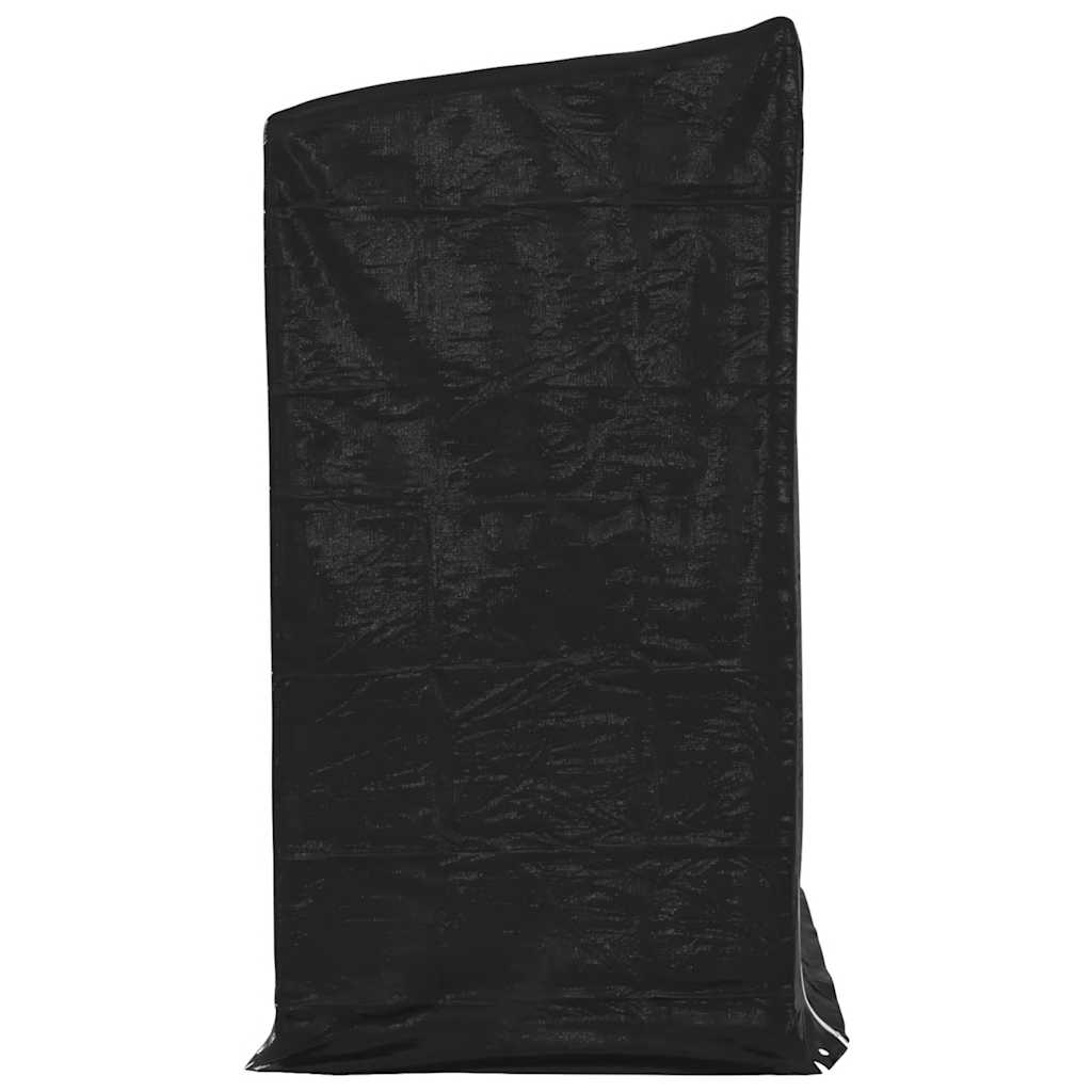 Haardhoutrek met regenhoes 200x100x200 cm gegalvaniseerd staal is nu te koop bij PeponiXL, paradijselijk wonen!