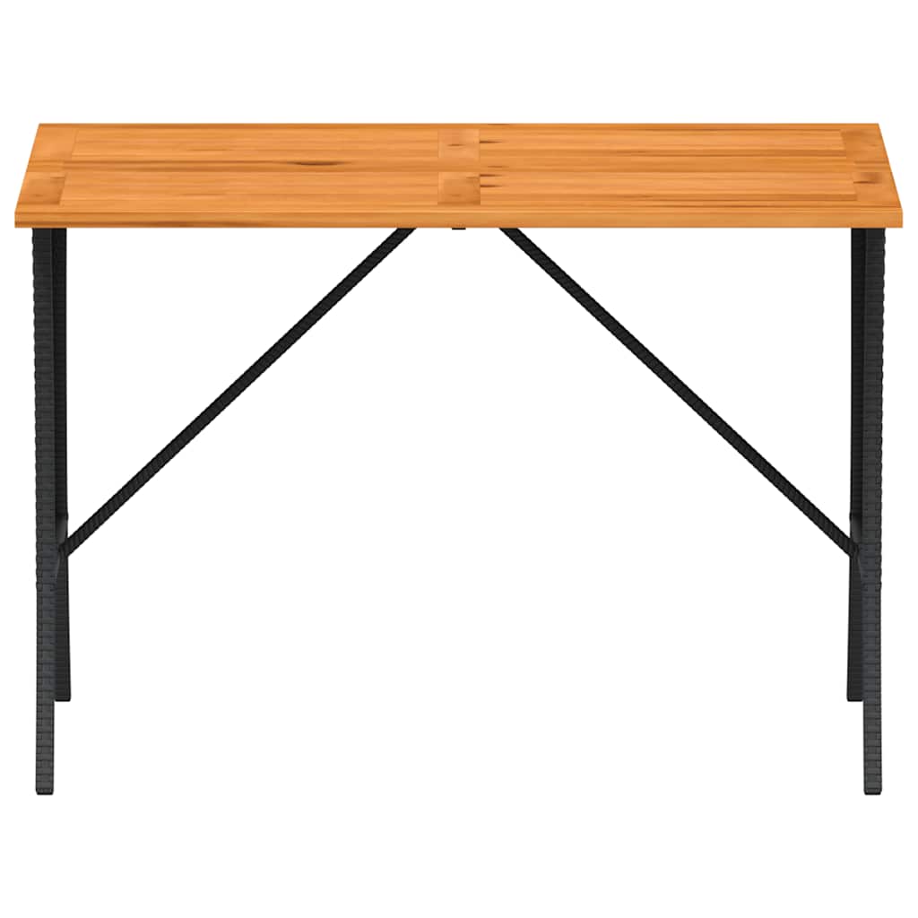 3-delige Tuinset met kussens poly rattan zwart is nu te koop bij PeponiXL, paradijselijk wonen!