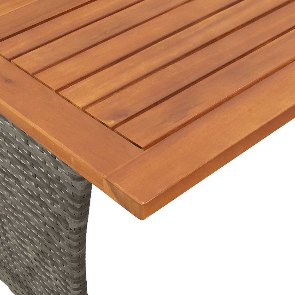 3-delige Tuinset met kussens poly rattan grijs is nu te koop bij PeponiXL, paradijselijk wonen!