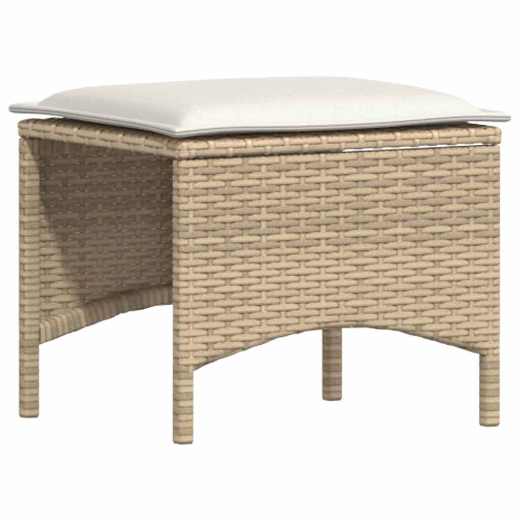 3-delige Tuinset met kussens poly rattan beige is nu te koop bij PeponiXL, paradijselijk wonen!