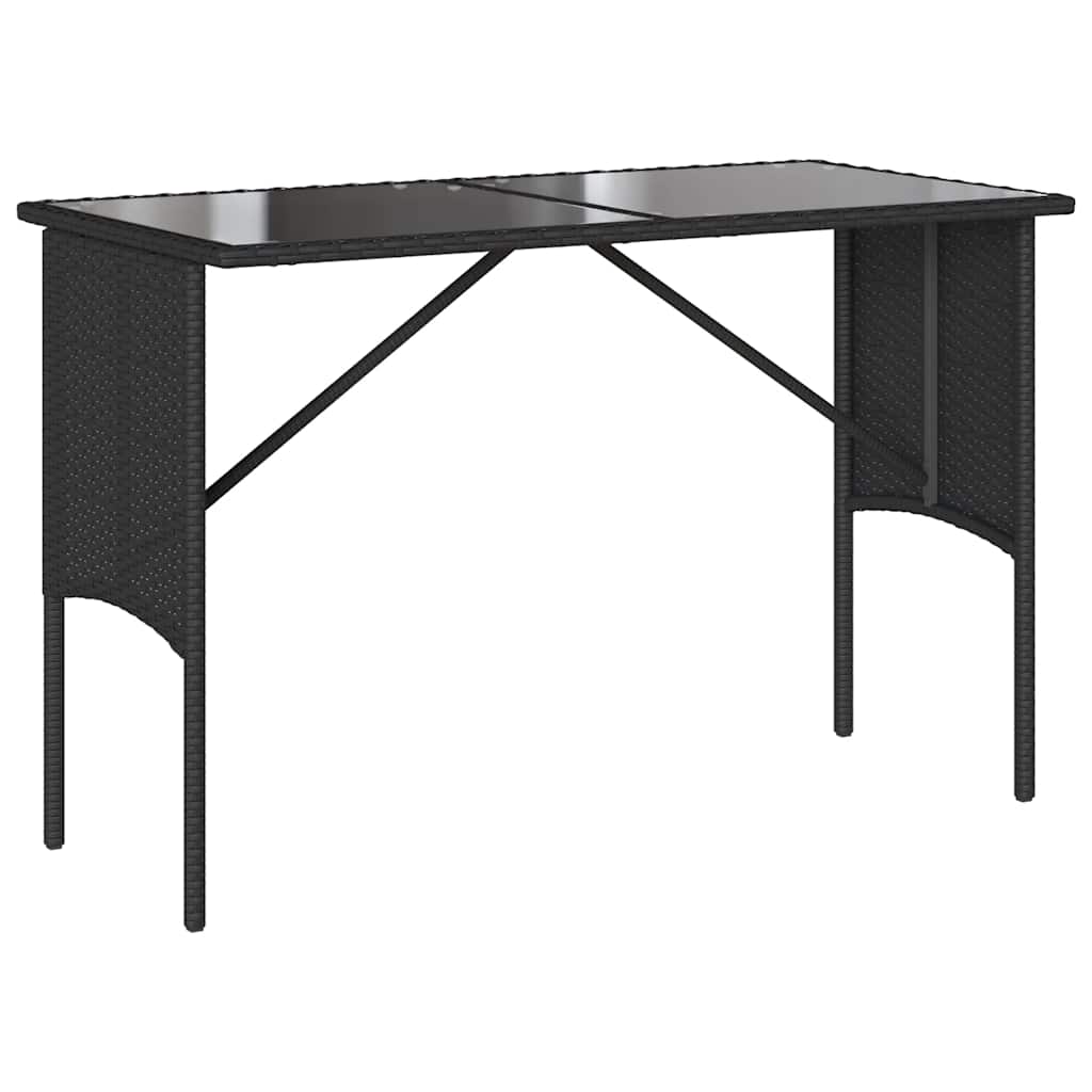 3-delige Tuinset met kussens poly rattan zwart is nu te koop bij PeponiXL, paradijselijk wonen!