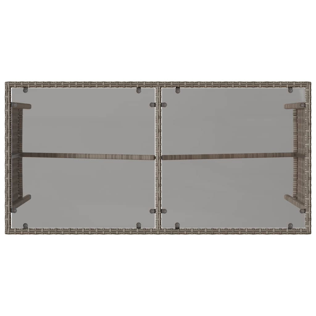 3-delige Tuinset met kussens poly rattan grijs is nu te koop bij PeponiXL, paradijselijk wonen!