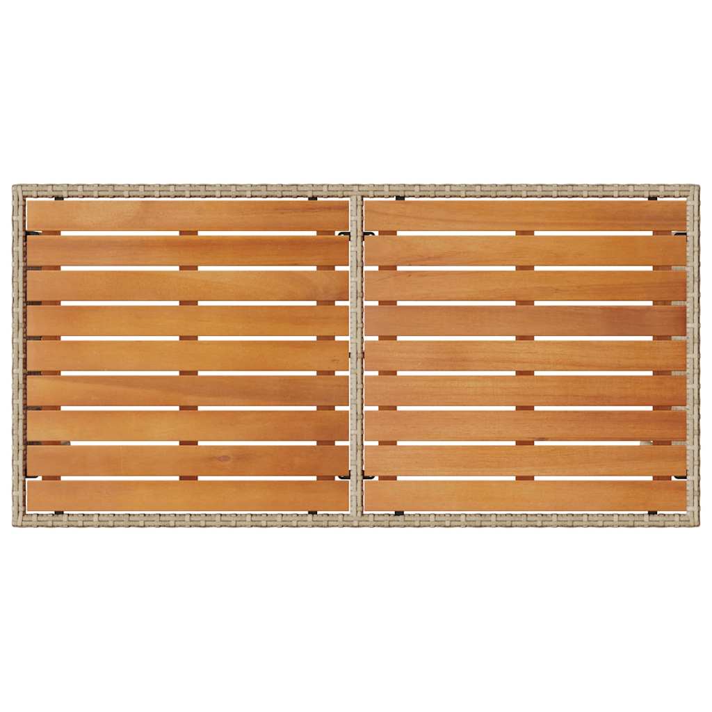 3-delige tuinset met kussens, beige polyrotan is nu te koop bij PeponiXL, paradijselijk wonen!