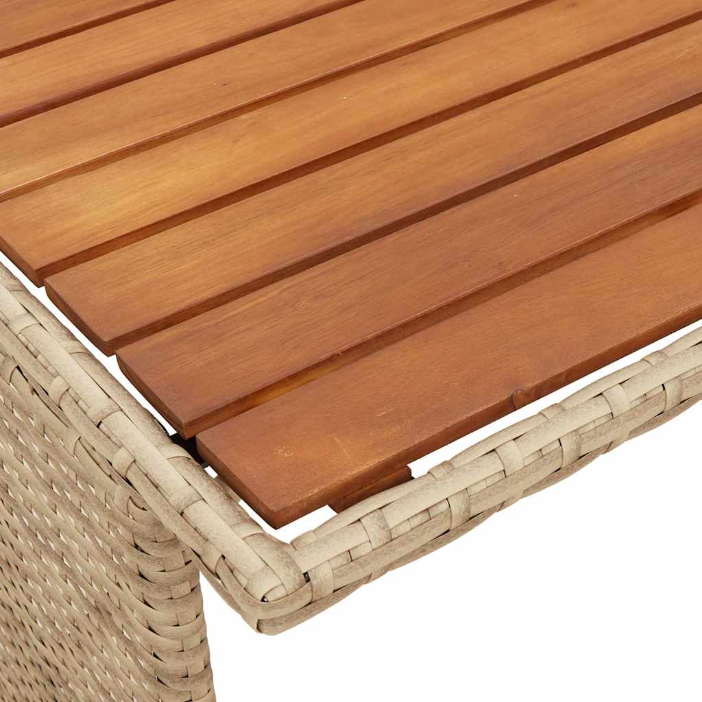 3-delige tuinset met kussens, beige polyrotan is nu te koop bij PeponiXL, paradijselijk wonen!