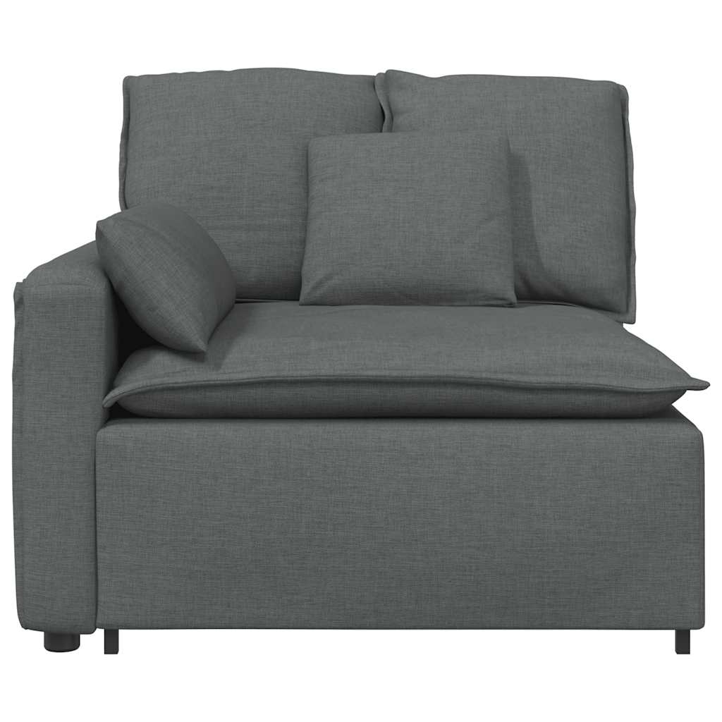 Modulaire bank Armleuning eindmodule met kussens 100 cm is nu te koop bij PeponiXL, paradijselijk wonen!