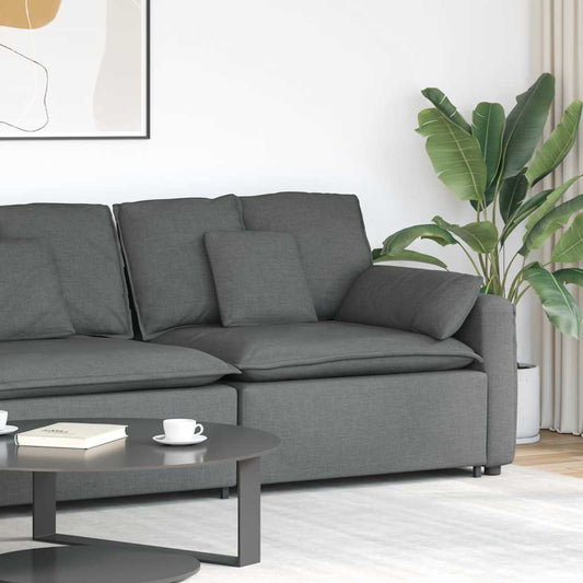Modulaire bank Armleuning eindmodule met kussens 100 cm is nu te koop bij PeponiXL, paradijselijk wonen!