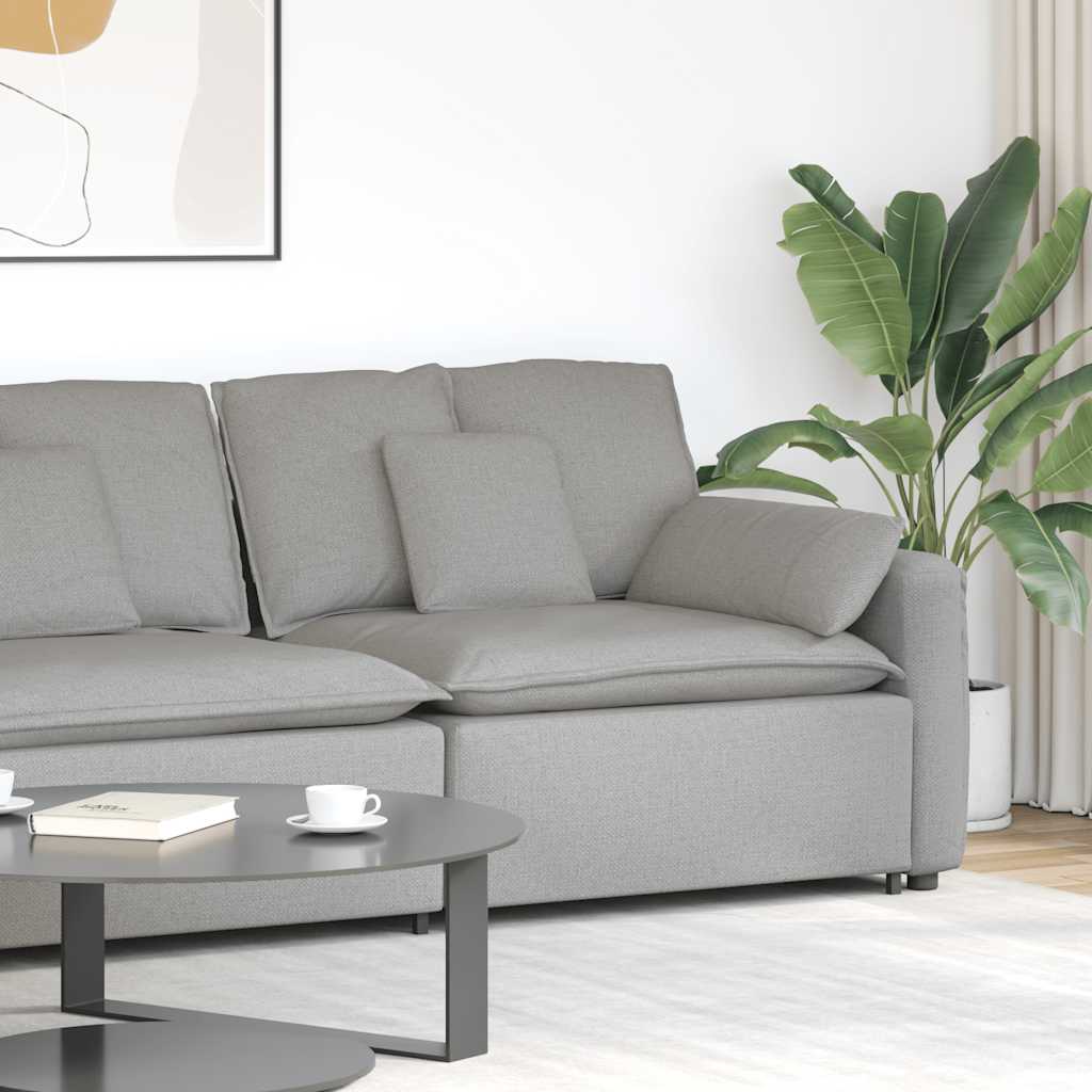 Modulaire bank Armleuning eindmodule met kussens 100 cm is nu te koop bij PeponiXL, paradijselijk wonen!