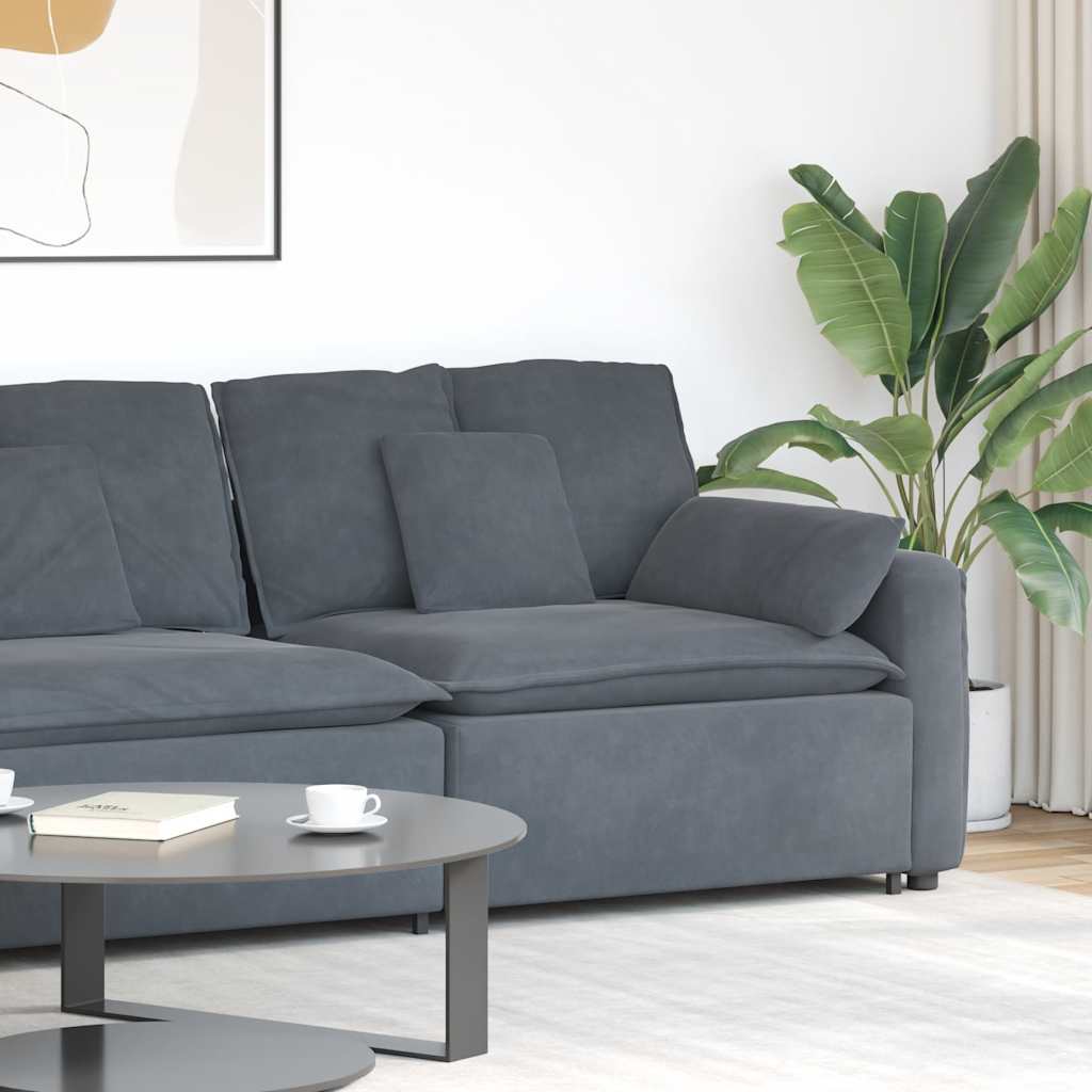 Modulaire bank Armleuning eindmodule met kussens 100 cm is nu te koop bij PeponiXL, paradijselijk wonen!