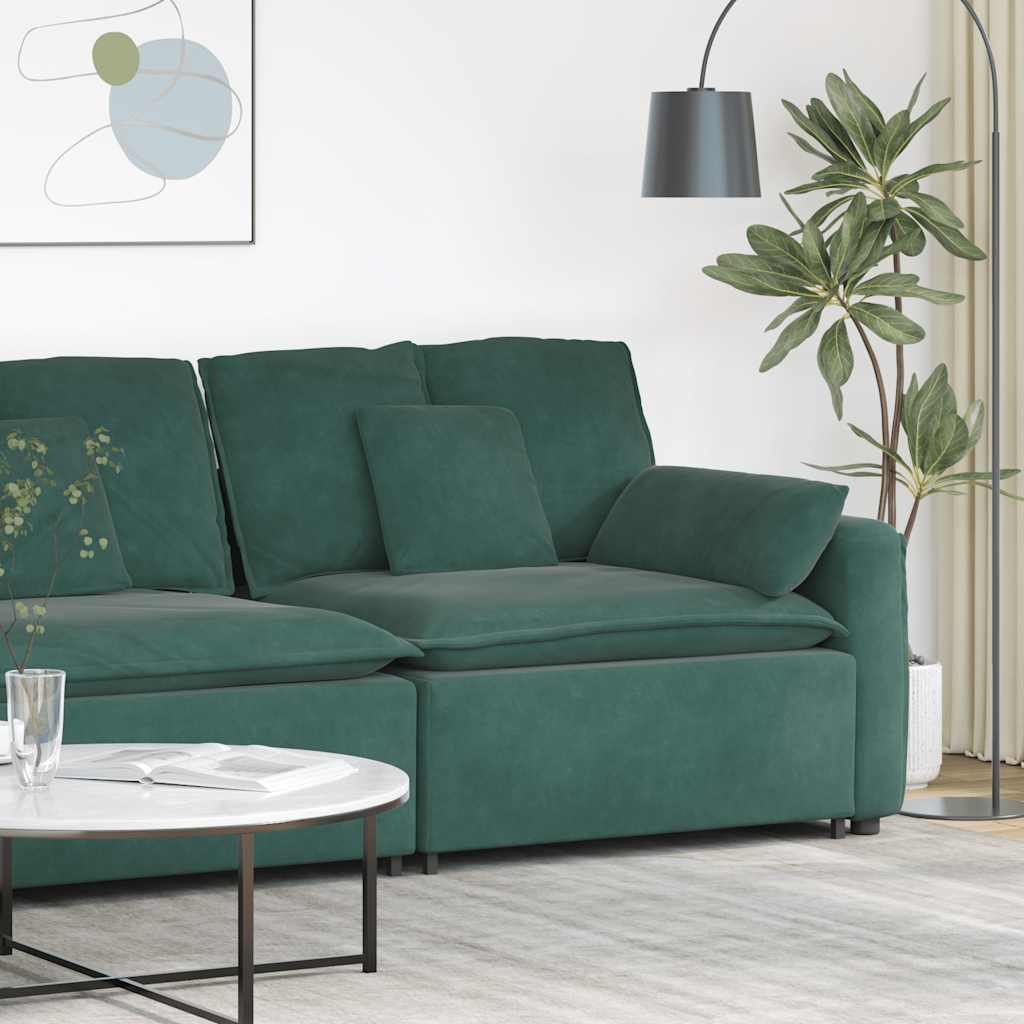 Modulaire bank Armleuning eindmodule met kussens 100 cm is nu te koop bij PeponiXL, paradijselijk wonen!