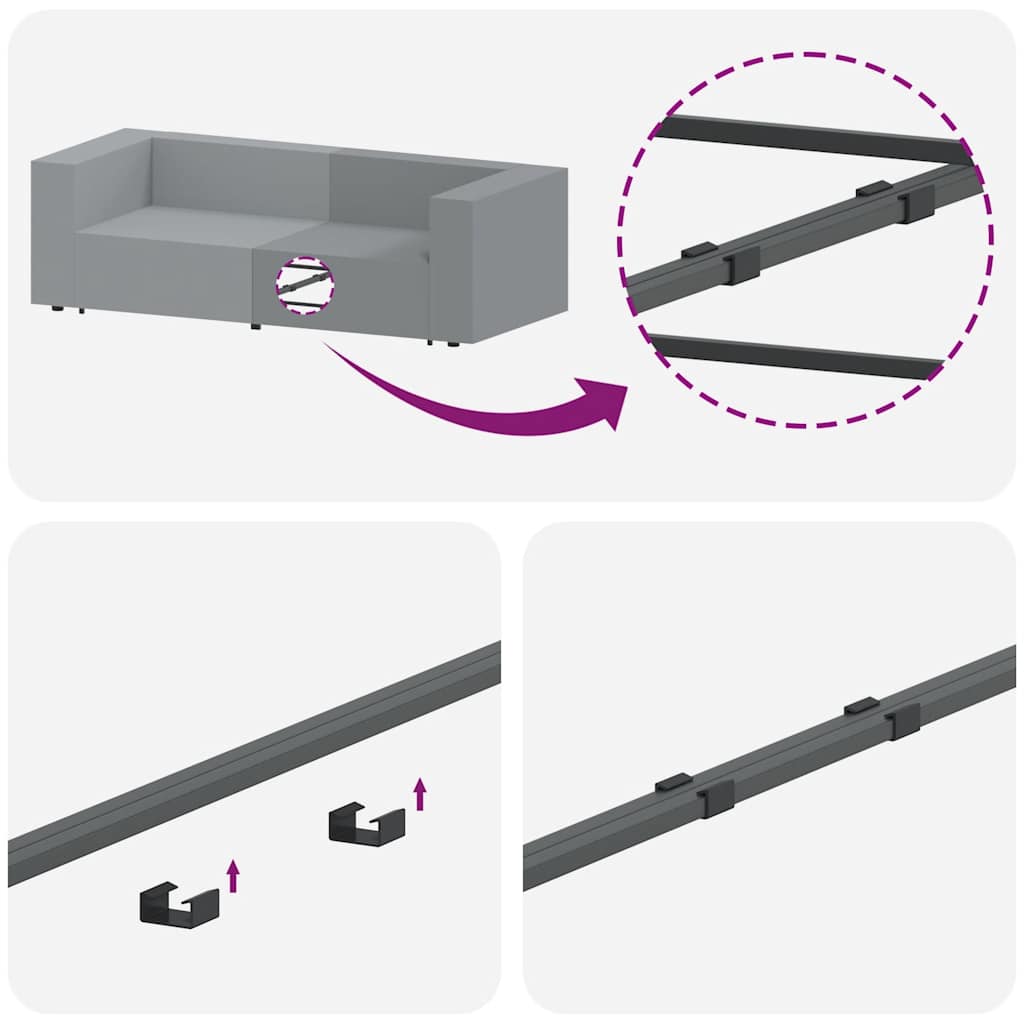Modulaire bank Armleuning eindmodule met kussens 100 cm roze is nu te koop bij PeponiXL, paradijselijk wonen!