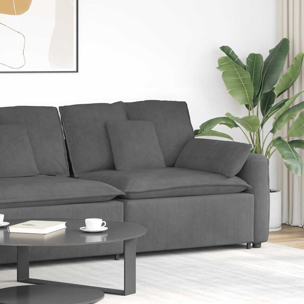 Modulaire bank Armleuning eindmodule met kussens 100 cm is nu te koop bij PeponiXL, paradijselijk wonen!