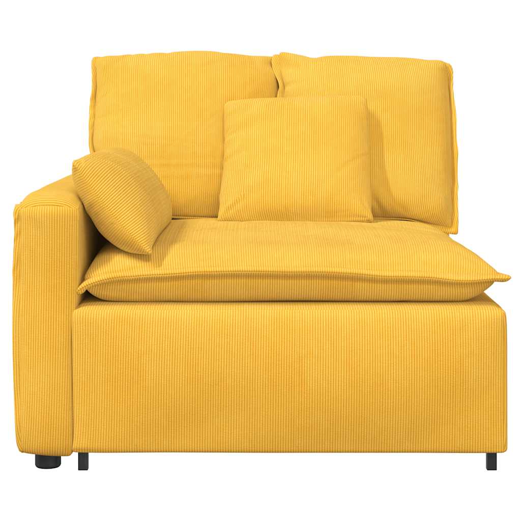 Modulaire bank Armleuning eindmodule met kussens 100 cm is nu te koop bij PeponiXL, paradijselijk wonen!