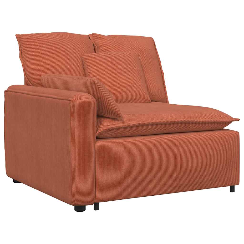 Modulaire bank Armleuning eindmodule met kussens 100 cm is nu te koop bij PeponiXL, paradijselijk wonen!