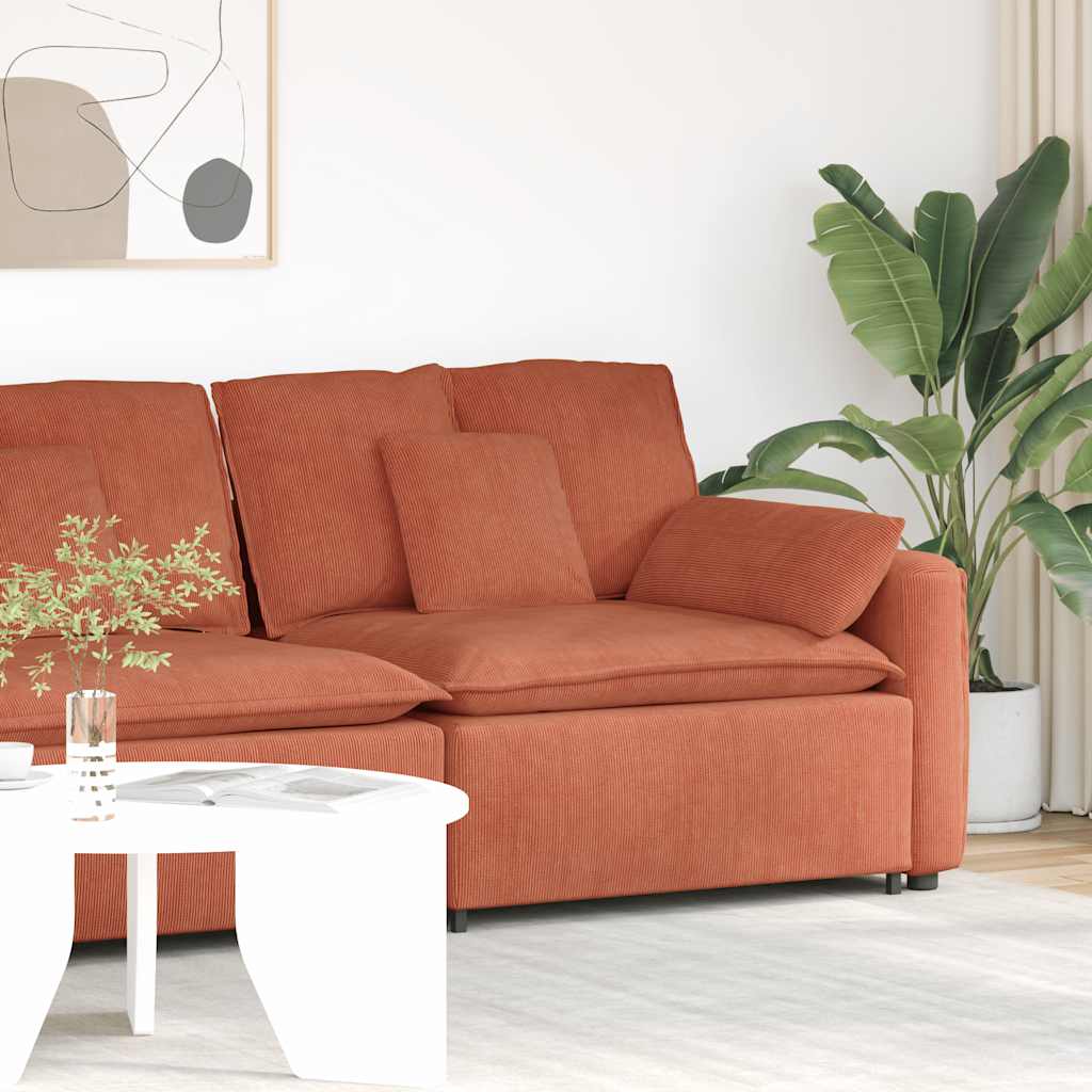 Modulaire bank Armleuning eindmodule met kussens 100 cm is nu te koop bij PeponiXL, paradijselijk wonen!