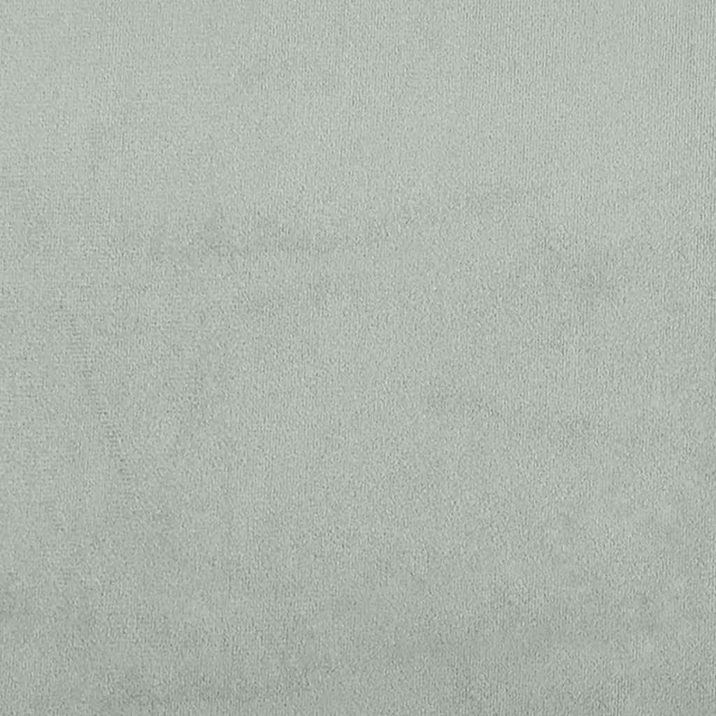 Modulaire bank middenmodule met kussens 100 cm lichtgrijs is nu te koop bij PeponiXL, paradijselijk wonen!