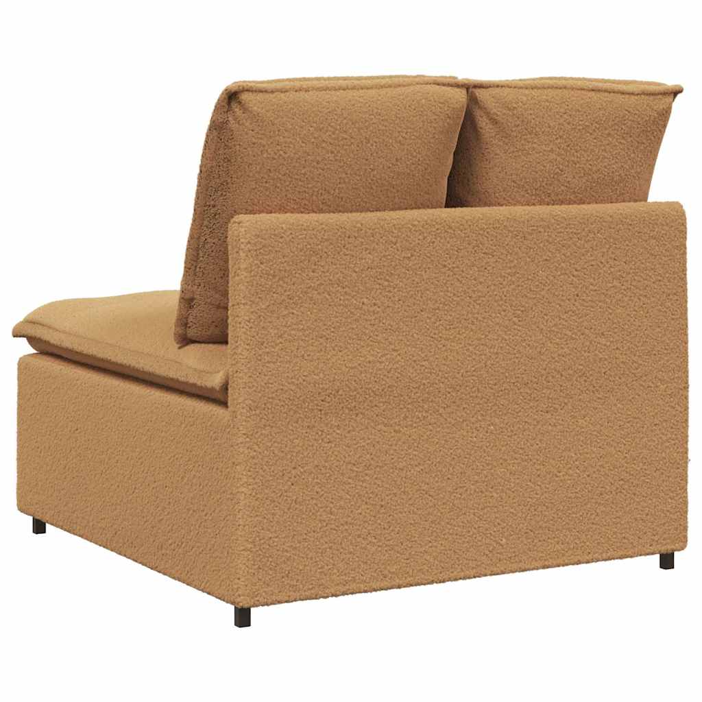 Modulaire bank middenmodule met kussens 100 cm beige is nu te koop bij PeponiXL, paradijselijk wonen!