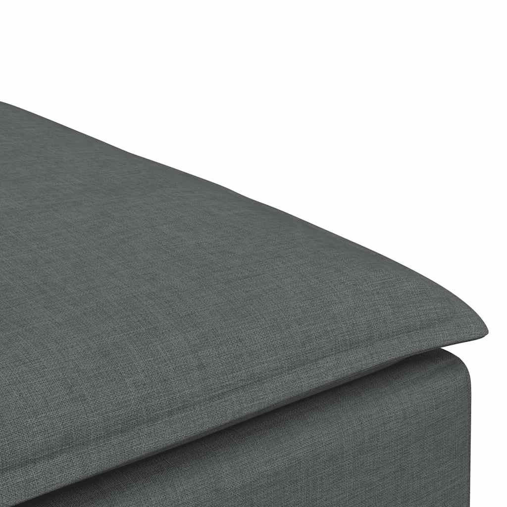 Modulaire voetenbank module 100x100x48 cm donkergrijs is nu te koop bij PeponiXL, paradijselijk wonen!