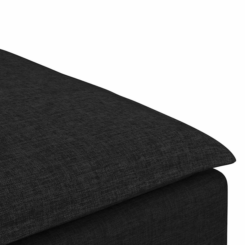 Modulaire voetenbank module 100x100x48 cm zwart