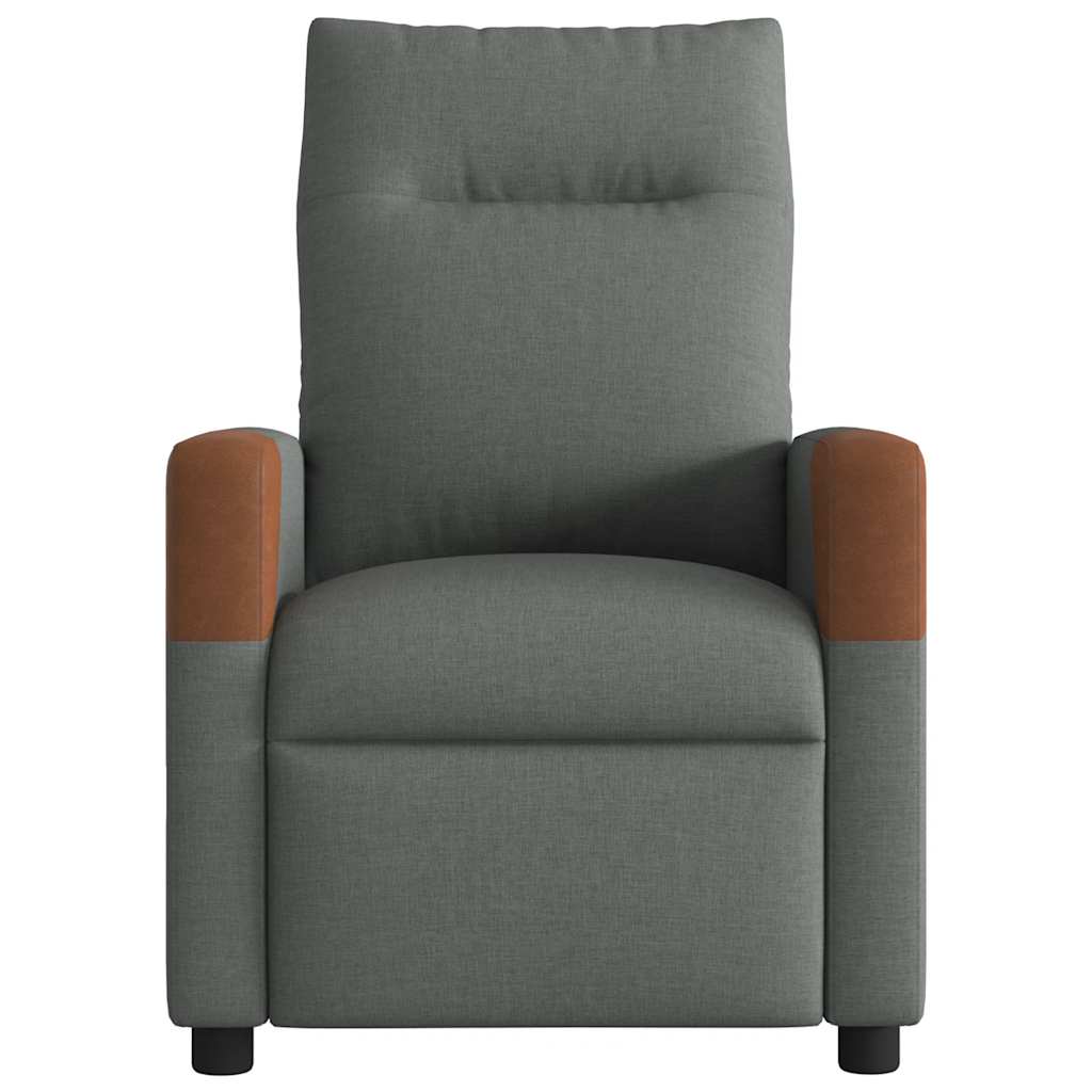 Relaxfauteuil Donkergrijze Stof is nu te koop bij PeponiXL, paradijselijk wonen!