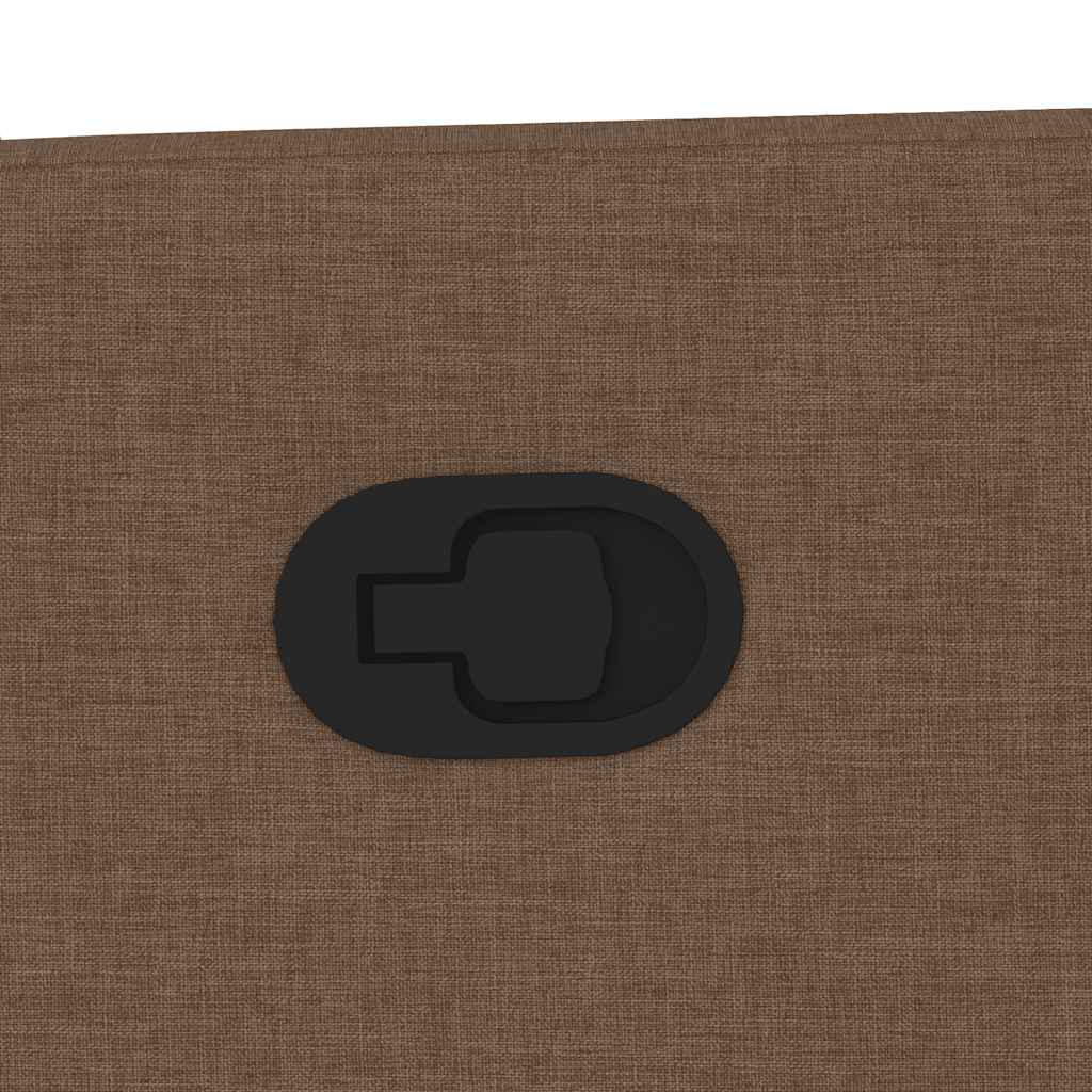 Fauteuil verstelbaar stof bruin is nu te koop bij PeponiXL, paradijselijk wonen!