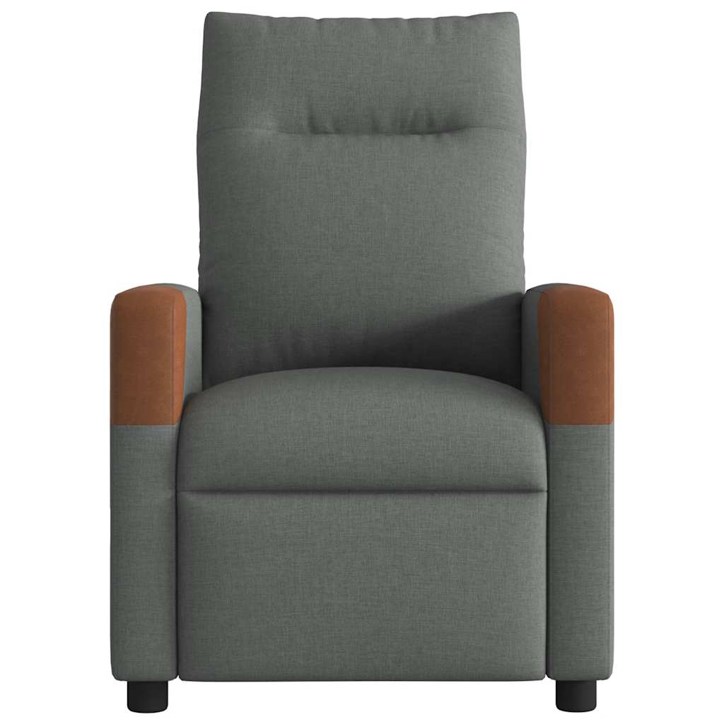Massagestoel Donkergrijze Stof is nu te koop bij PeponiXL, paradijselijk wonen!