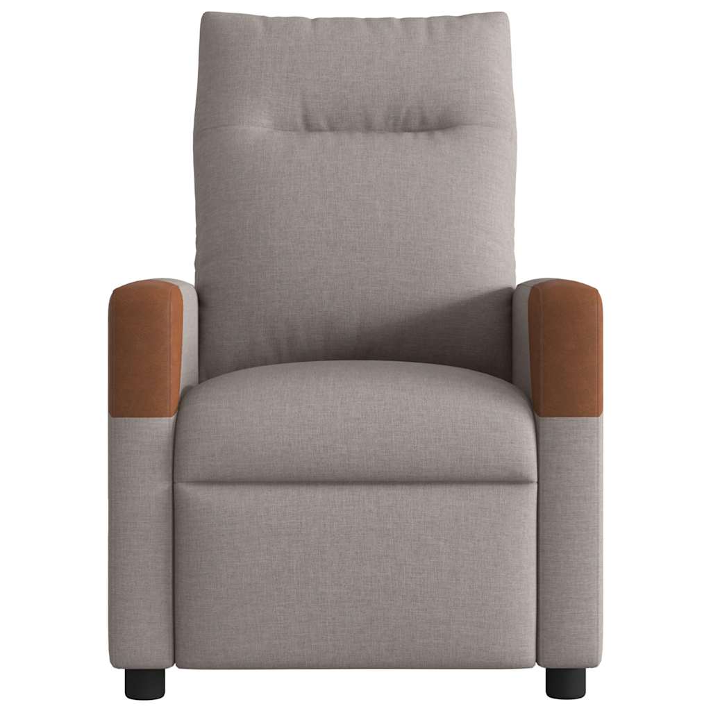 Massagestoel verstelbaar stof taupe is nu te koop bij PeponiXL, paradijselijk wonen!