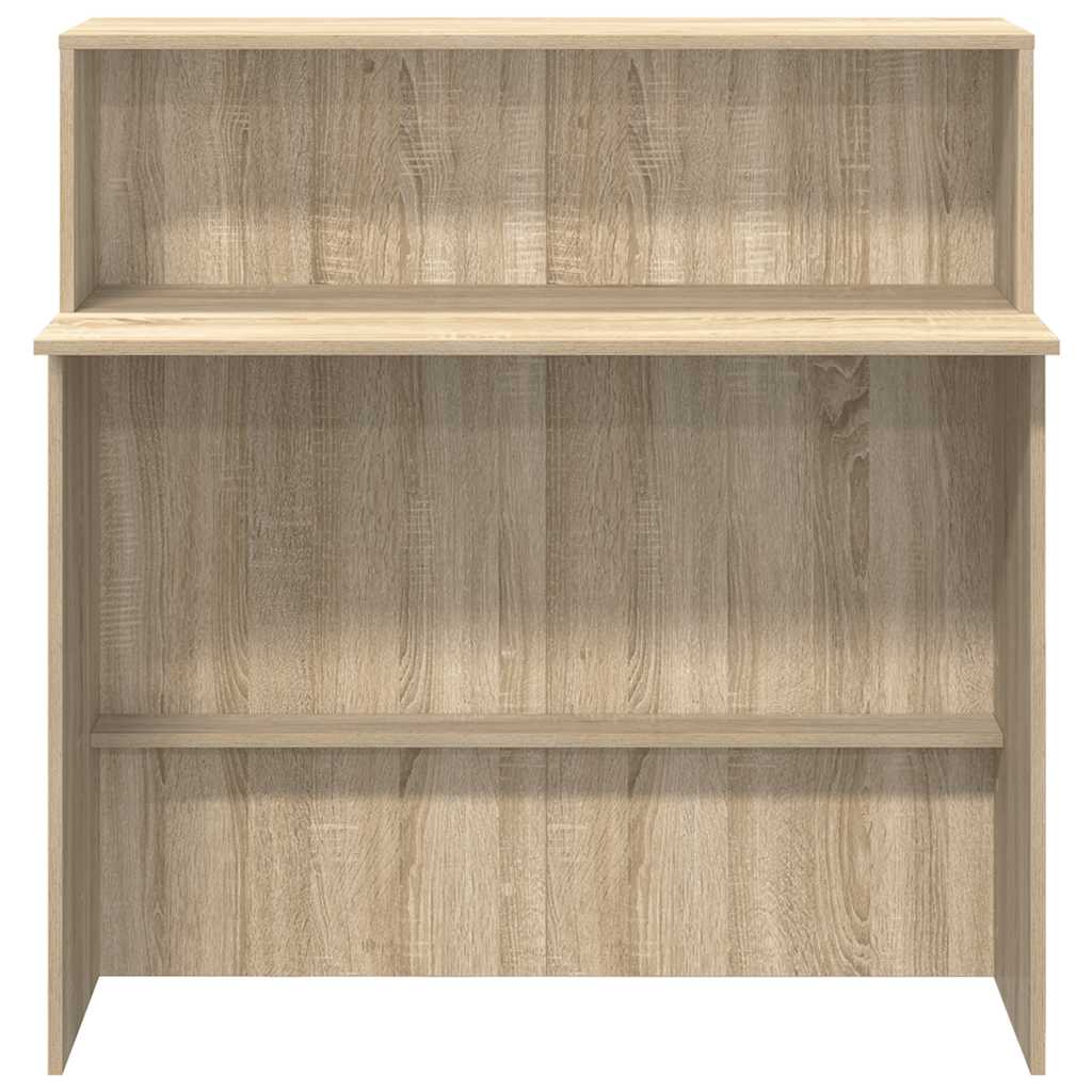 Receptiebalie Sonoma Eiken 100x50x103,5 cm Bewerkt Hout is nu te koop bij PeponiXL, paradijselijk wonen!