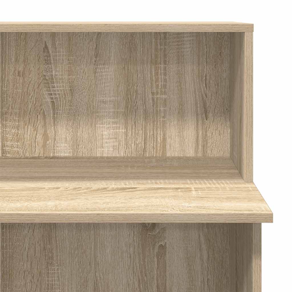 Receptiebalie Sonoma Eiken 100x50x103,5 cm Bewerkt Hout is nu te koop bij PeponiXL, paradijselijk wonen!