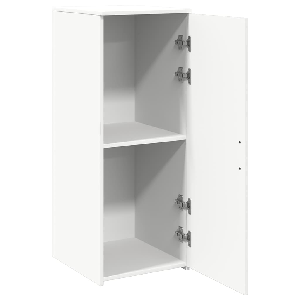 Opbergkast wit 40x45x103,5 cm bewerkt hout is nu te koop bij PeponiXL, paradijselijk wonen!