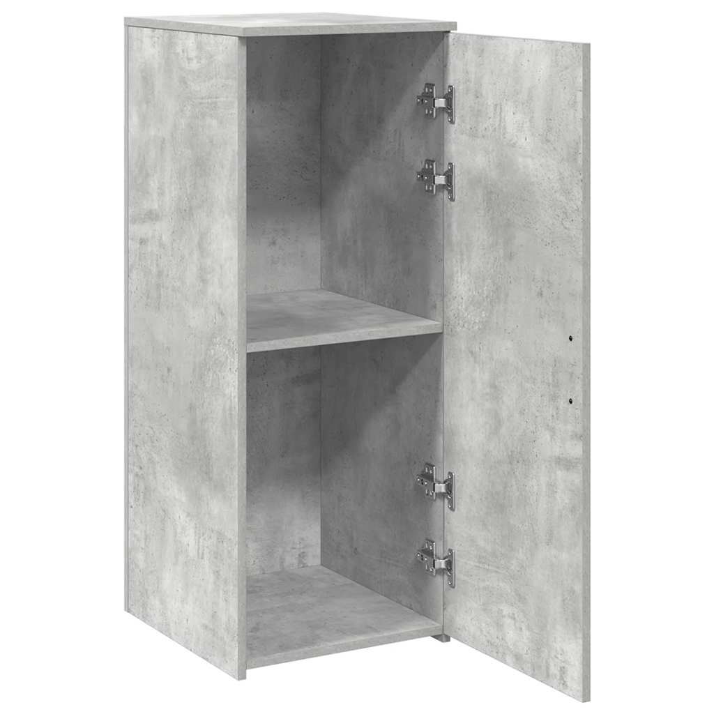 Opbergkast 40x45x103,5 cm bewerkt hout betongrijs is nu te koop bij PeponiXL, paradijselijk wonen!