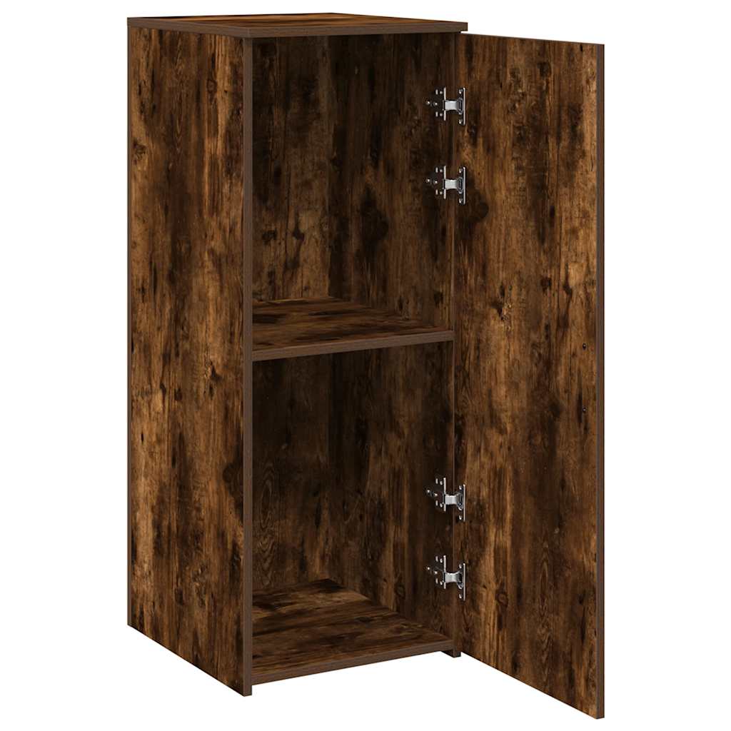 Opbergkast 40x45x103,5 cm bewerkt hout gerookt eikenkleur is nu te koop bij PeponiXL, paradijselijk wonen!