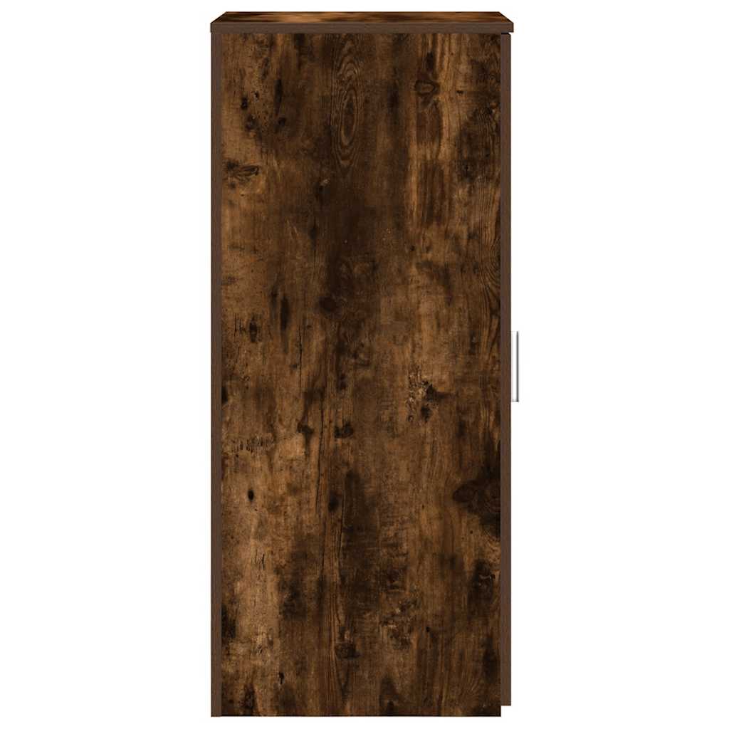 Opbergkast 40x45x103,5 cm bewerkt hout gerookt eikenkleur is nu te koop bij PeponiXL, paradijselijk wonen!