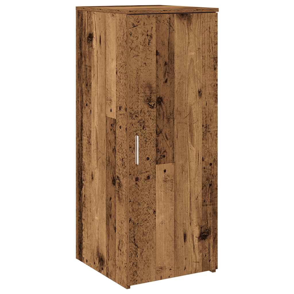 Opbergkast 40x45x103,5 cm bewerkt hout oud houtkleurig is nu te koop bij PeponiXL, paradijselijk wonen!