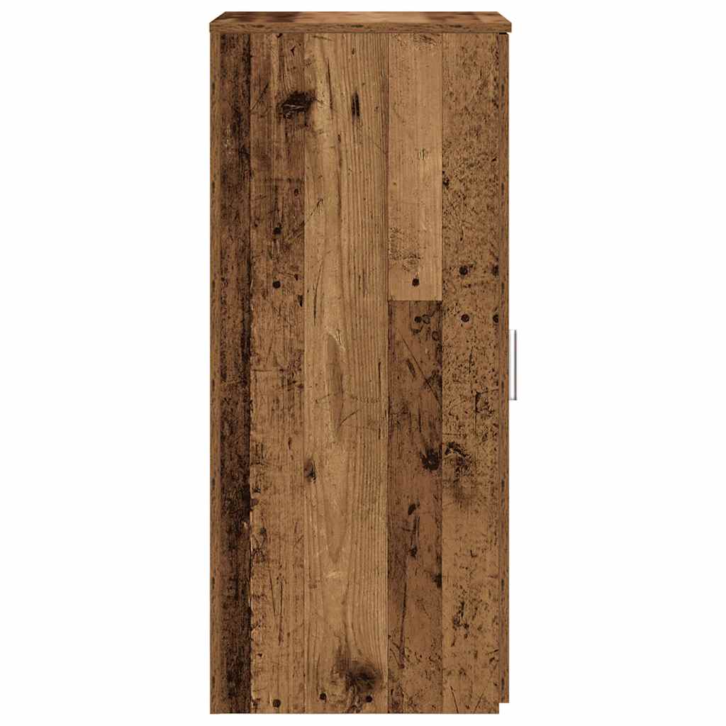 Opbergkast 40x45x103,5 cm bewerkt hout oud houtkleurig is nu te koop bij PeponiXL, paradijselijk wonen!