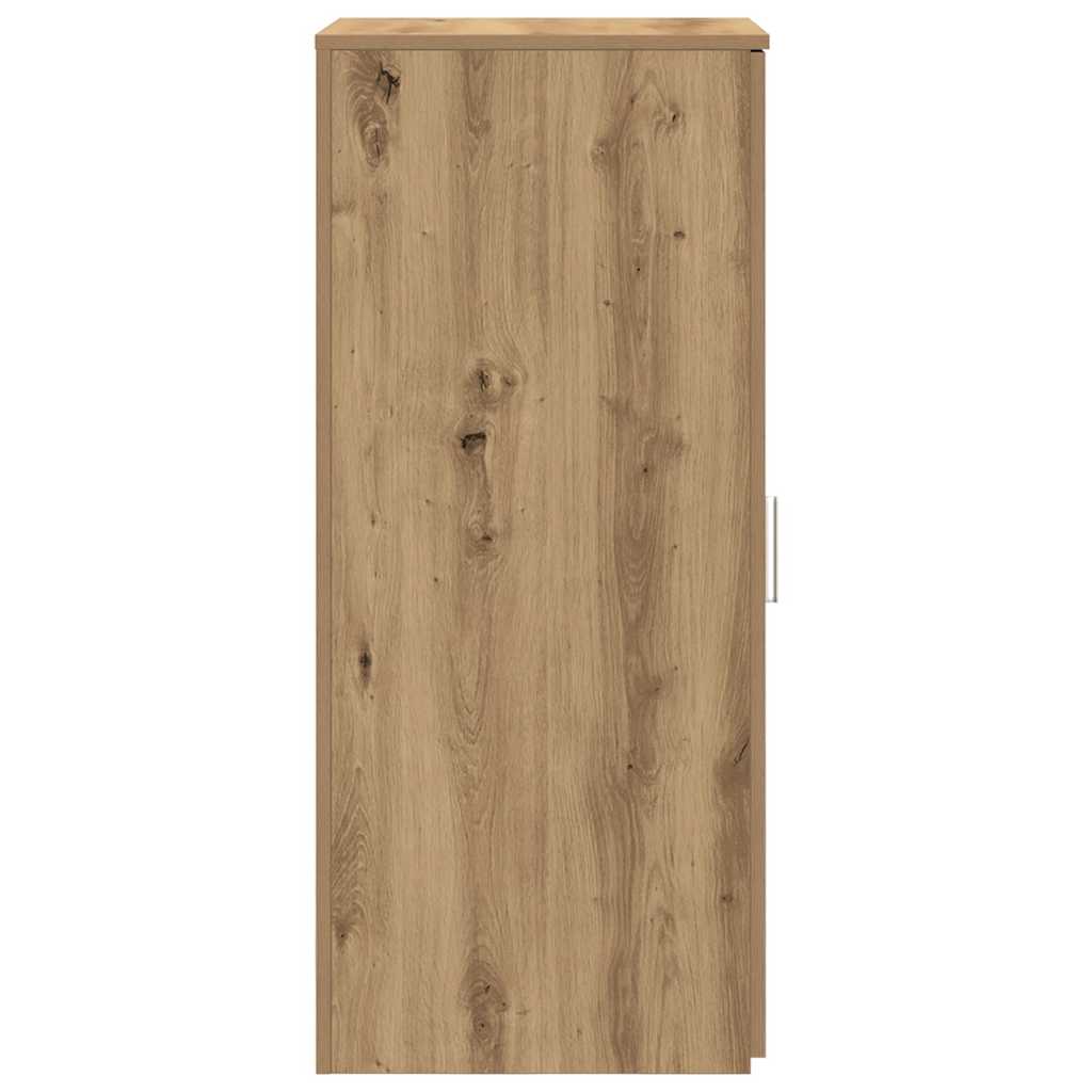 Opbergkast 40x45x103,5 cm bewerkt hout artisanaal eikenkleur is nu te koop bij PeponiXL, paradijselijk wonen!