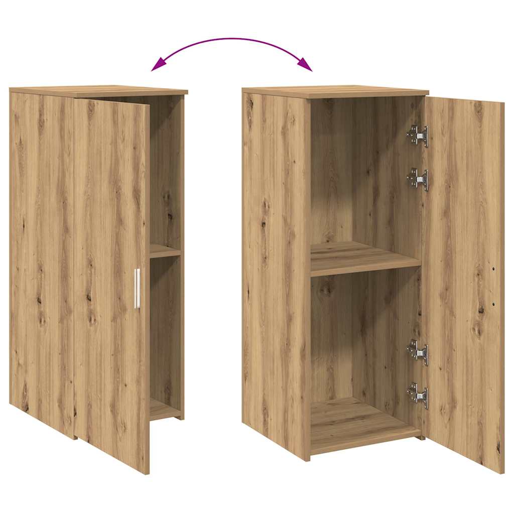 Opbergkast 40x45x103,5 cm bewerkt hout artisanaal eikenkleur is nu te koop bij PeponiXL, paradijselijk wonen!
