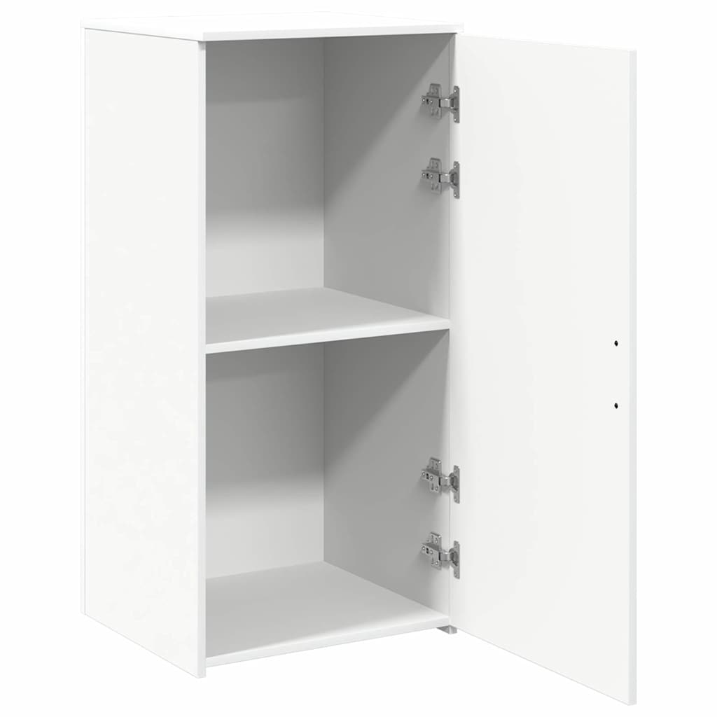 Opbergkast 50x45x103,5 cm bewerkt hout wit is nu te koop bij PeponiXL, paradijselijk wonen!