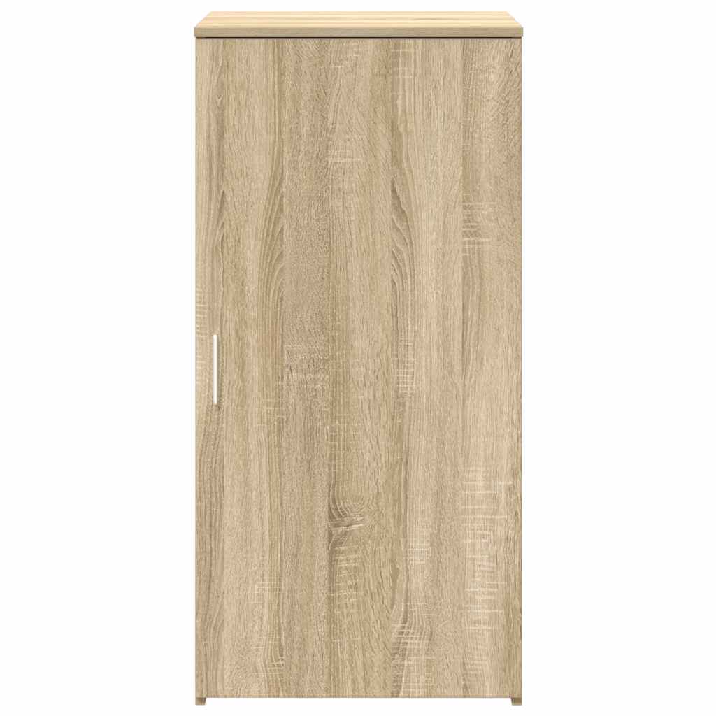 Opbergkast 50x45x103,5 cm bewerkt hout sonoma eikenkleurig is nu te koop bij PeponiXL, paradijselijk wonen!