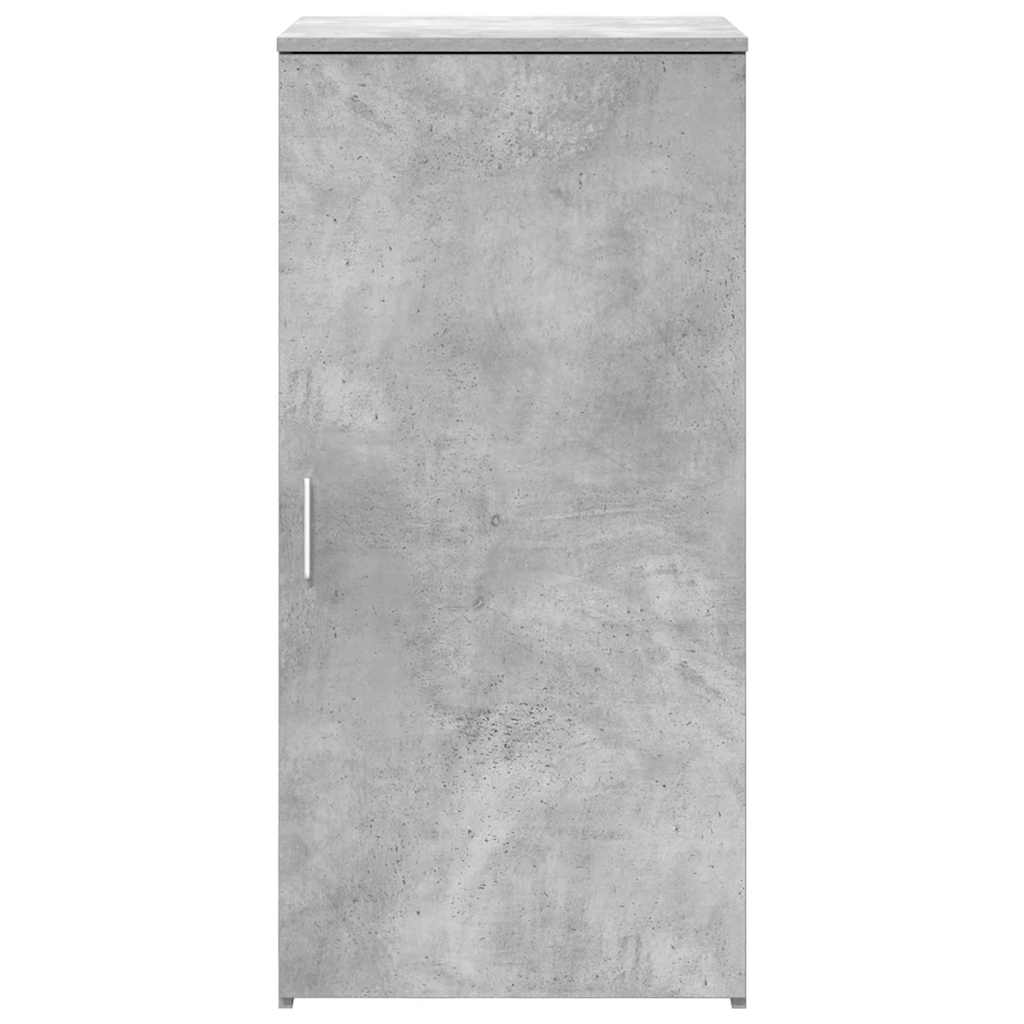 Opbergkast 50x45x103,5 cm bewerkt hout betongrijs is nu te koop bij PeponiXL, paradijselijk wonen!