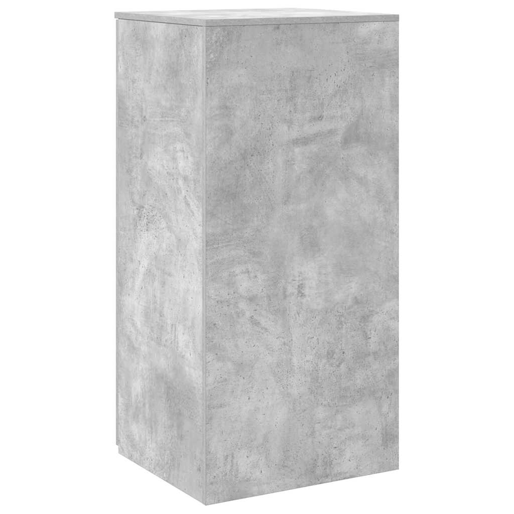 Opbergkast 50x45x103,5 cm bewerkt hout betongrijs is nu te koop bij PeponiXL, paradijselijk wonen!