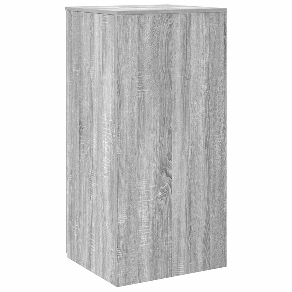 Opbergkast 50x45x103,5 cm bewerkt hout grijs sonoma eikenkleur is nu te koop bij PeponiXL, paradijselijk wonen!