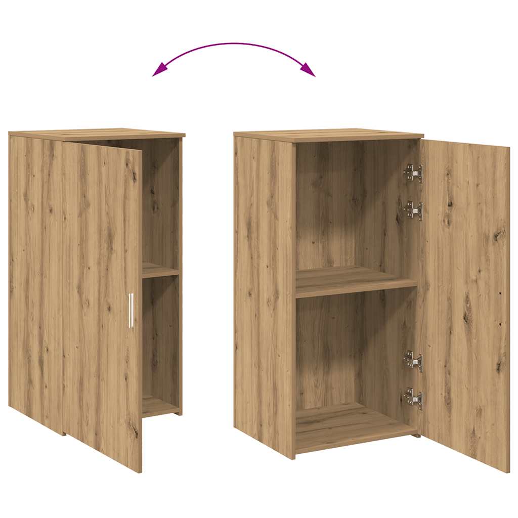 Opbergkast 50x45x103,5 cm bewerkt hout artisanaal eikenkleur is nu te koop bij PeponiXL, paradijselijk wonen!