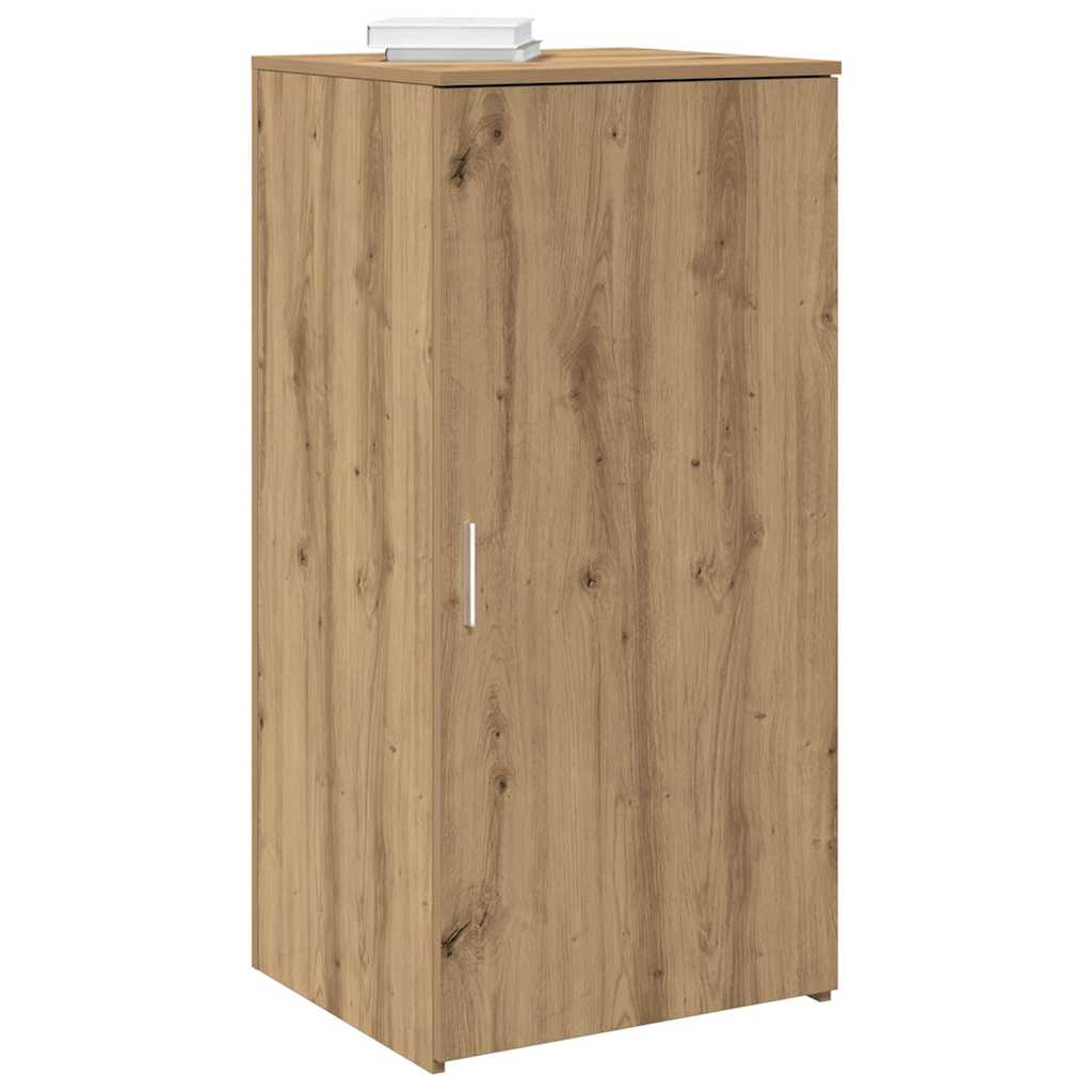 Opbergkast 50x45x103,5 cm bewerkt hout artisanaal eikenkleur is nu te koop bij PeponiXL, paradijselijk wonen!