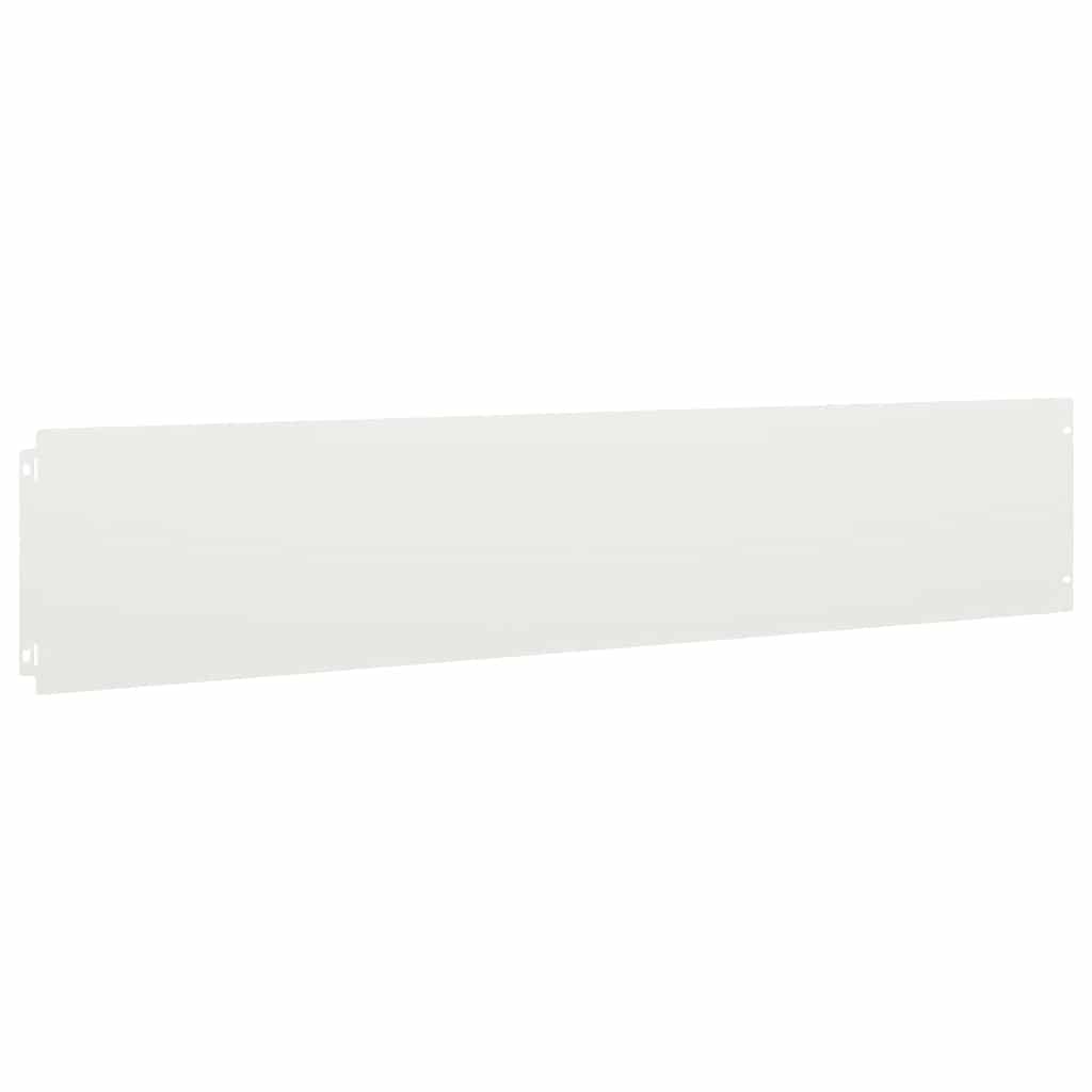 Gazonranden 30 st 20x103 cm koudgewalst staal wit is nu te koop bij PeponiXL, paradijselijk wonen!
