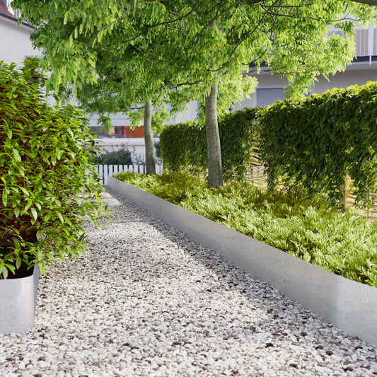 Gazonranden 20 st 25x103 cm gegalvaniseerd staal is nu te koop bij PeponiXL, paradijselijk wonen!