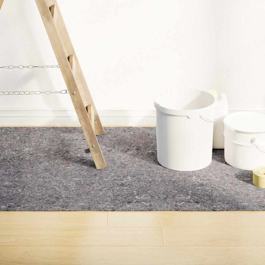Antislip schildersvlies 2 st 5 m 280 g/m² grijs is nu te koop bij PeponiXL, paradijselijk wonen!